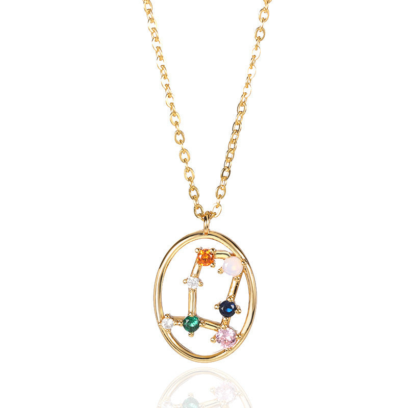 Curated Constellation Star Map Necklace