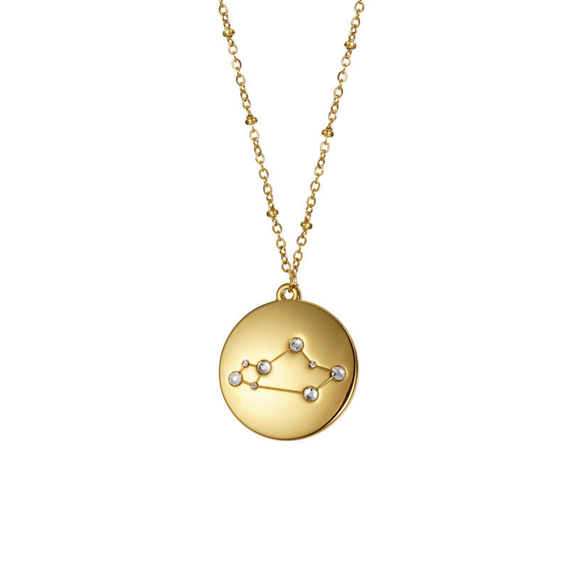 Hypnotic Constellation Round Necklace