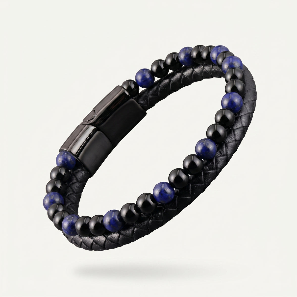 Grounded Volcanic Stone Tigereye Bracelet