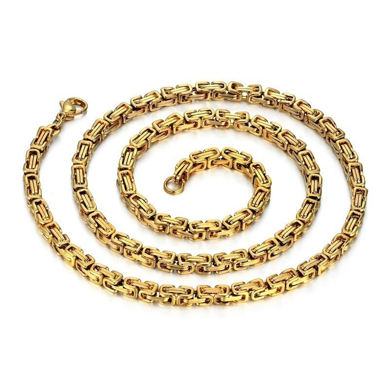 Glazed 52 Link Chain Necklace