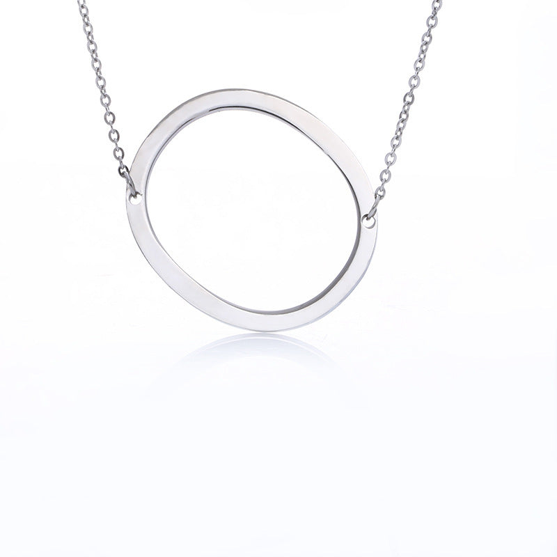 Customized Initial Letter Necklace