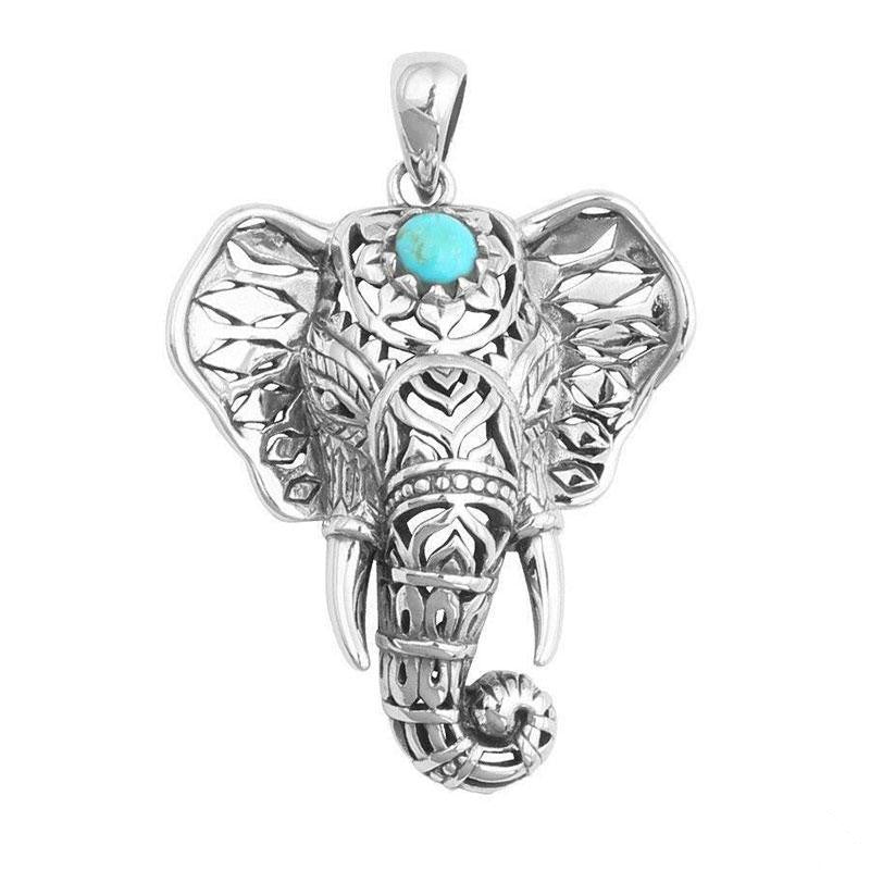 African Elephant Necklace