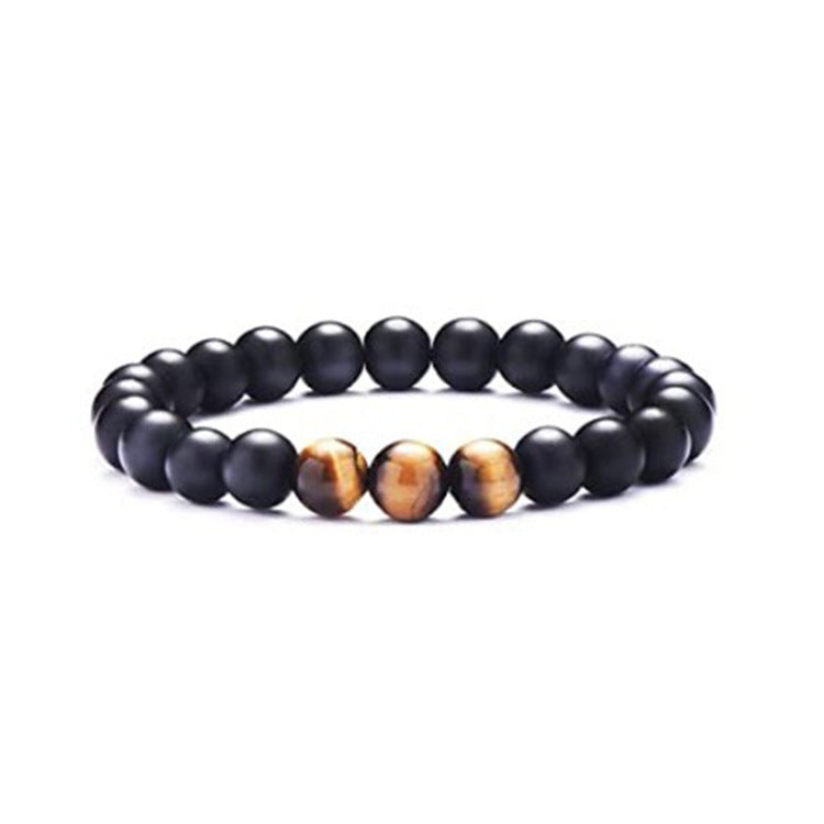 Tiger Eye Volcanic Stone Bracelet