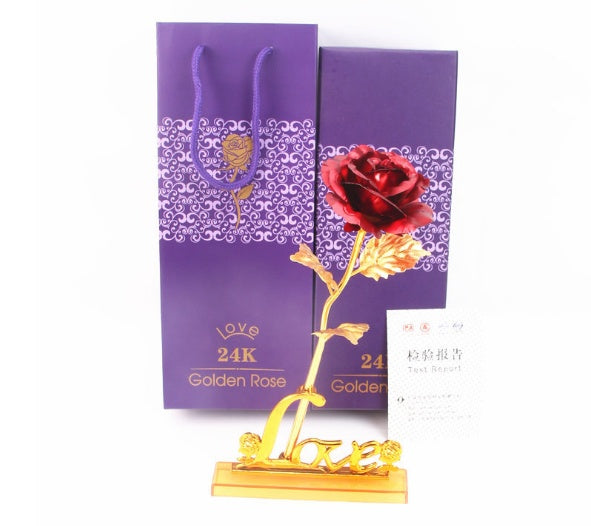 Glam Gold Rose Gift Box
