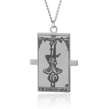 THINK HAVE Twelve Constellation Tarot Necklace Retro Constellation Necklace