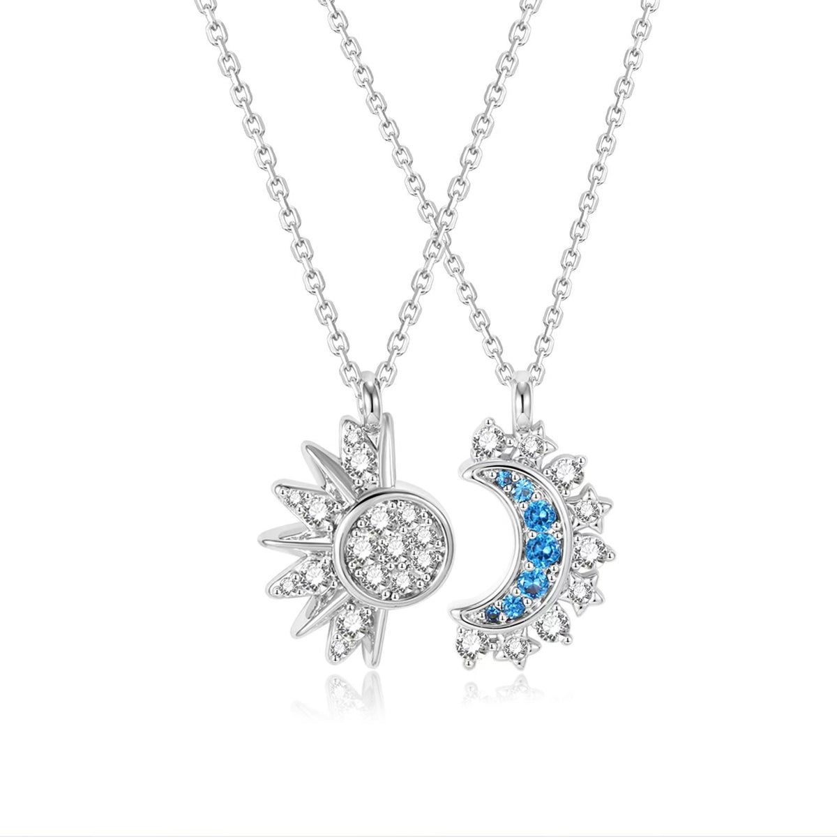Dark And Light Couple Necklace