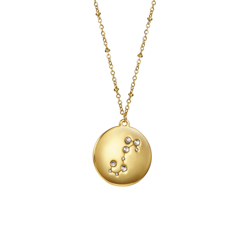 Hypnotic Constellation Round Necklace