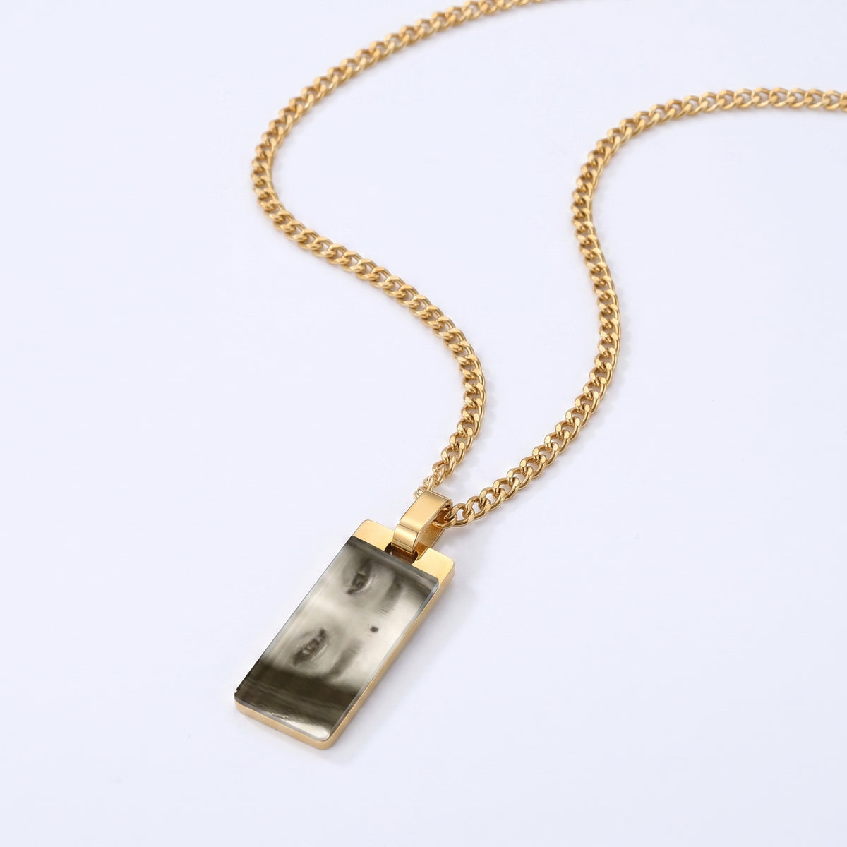 Customized Eyes Photo Necklace