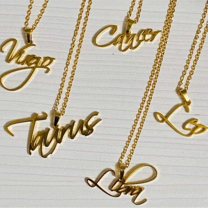 Personalized Handwritten Name Necklace
