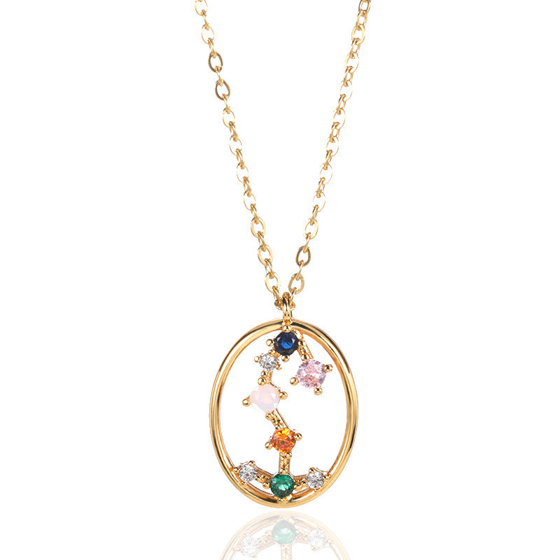 Curated Constellation Star Map Necklace