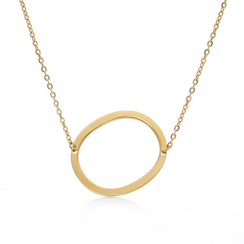 Customized Initial Letter Necklace