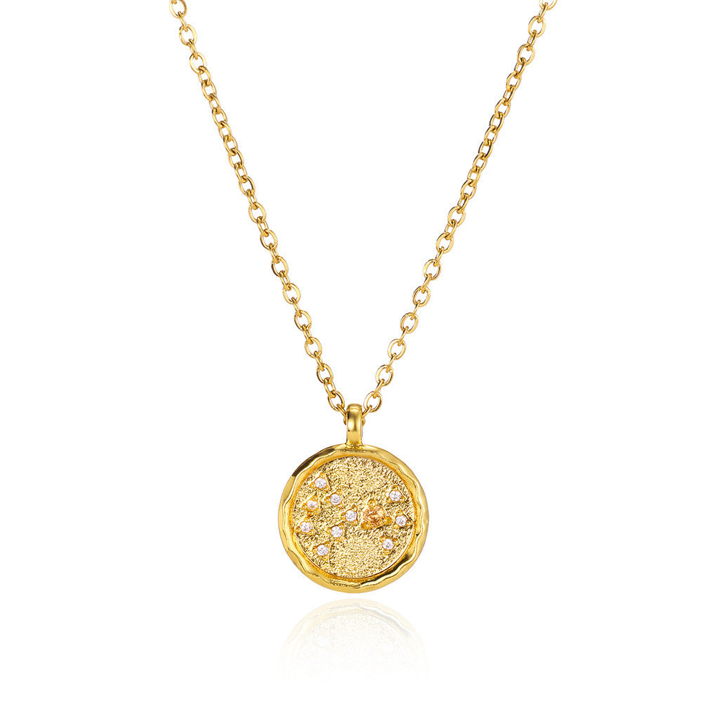 Brilliant Constellation Star Map Necklace