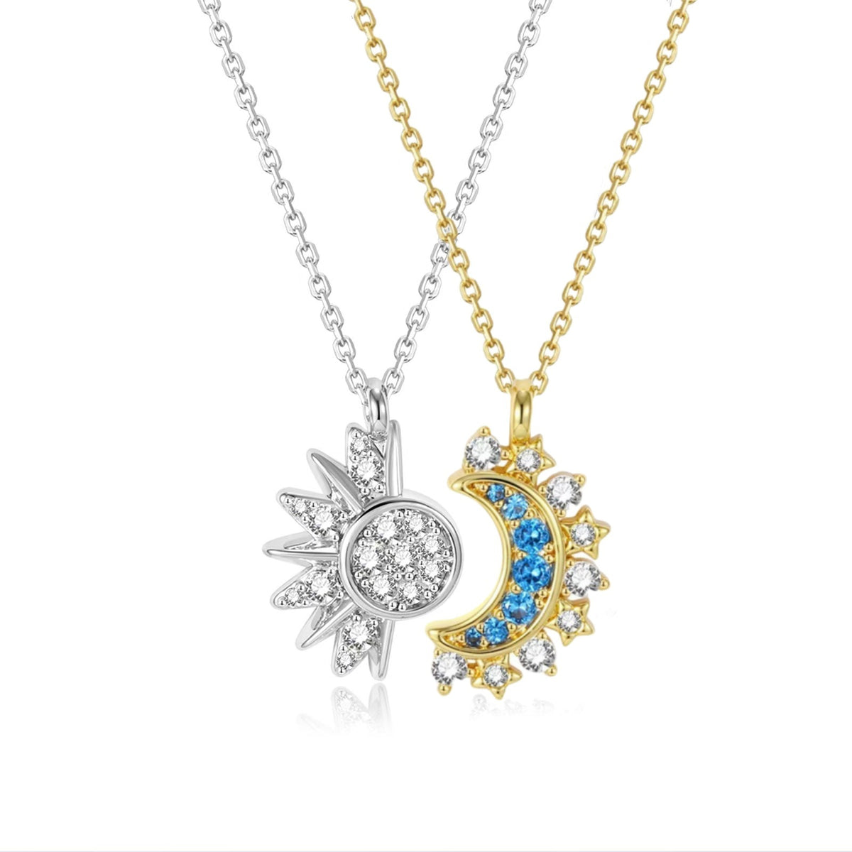 Dark And Light Couple Necklace