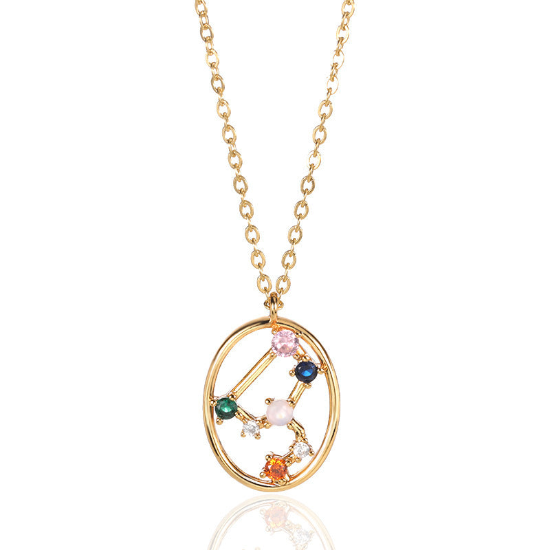 Curated Constellation Star Map Necklace