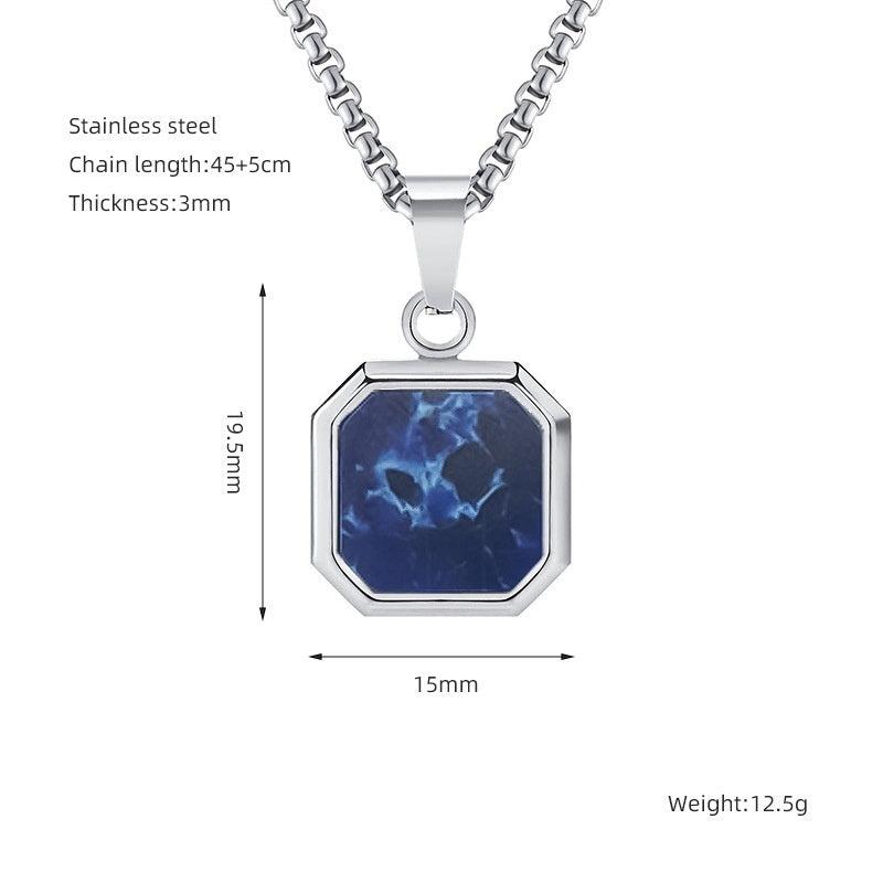 Grounded Square Necklace
