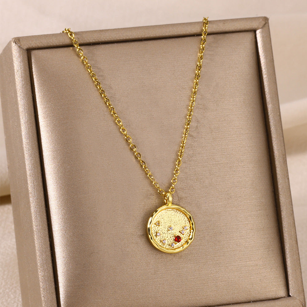 Brilliant Constellation Star Map Necklace