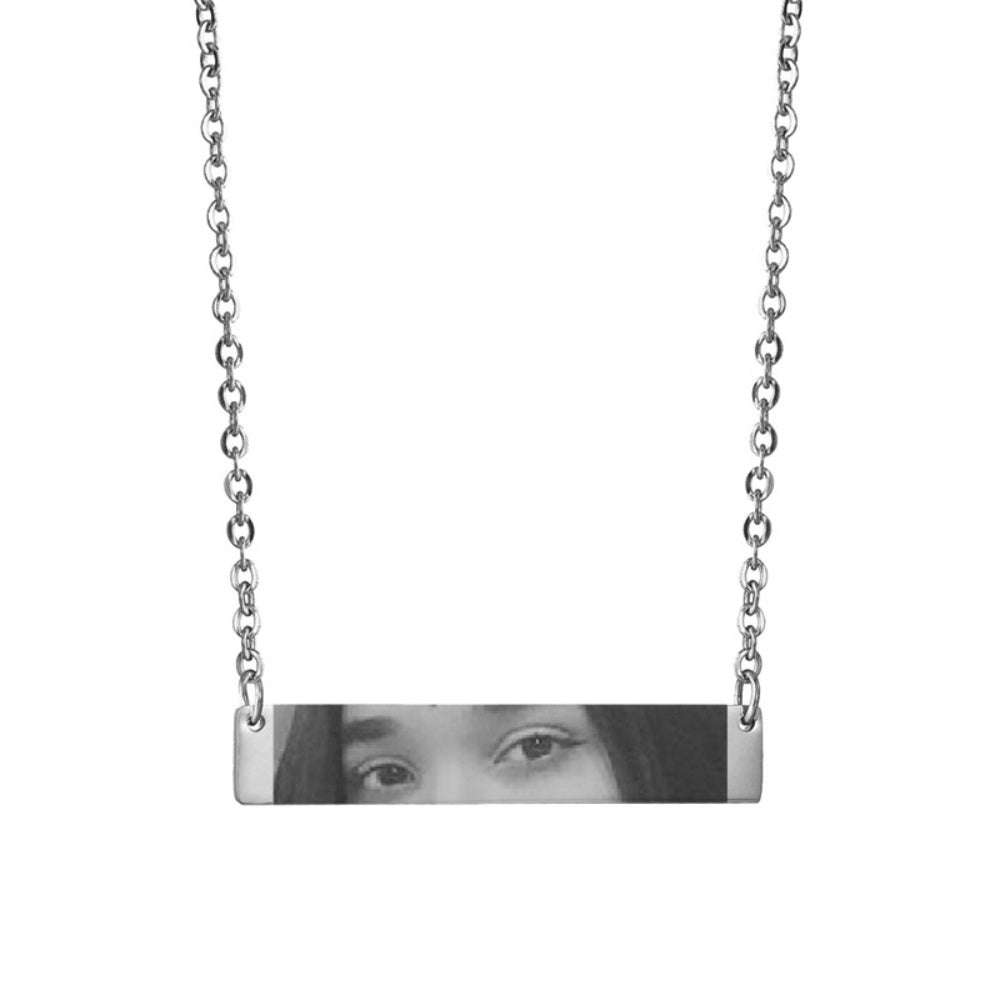 Customized Eyes Photo Necklace