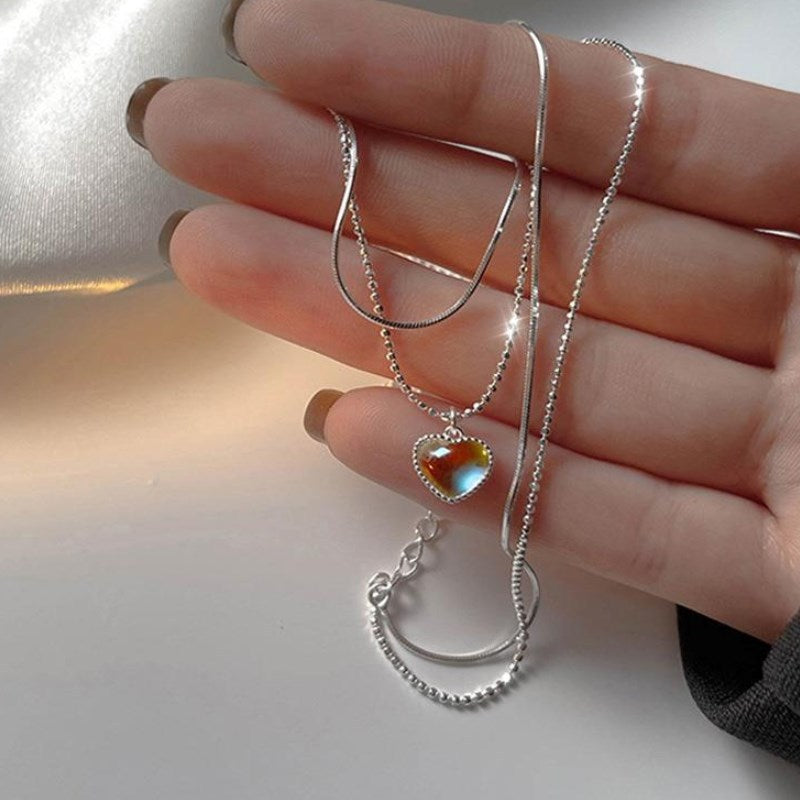 Stardust Heart Necklace