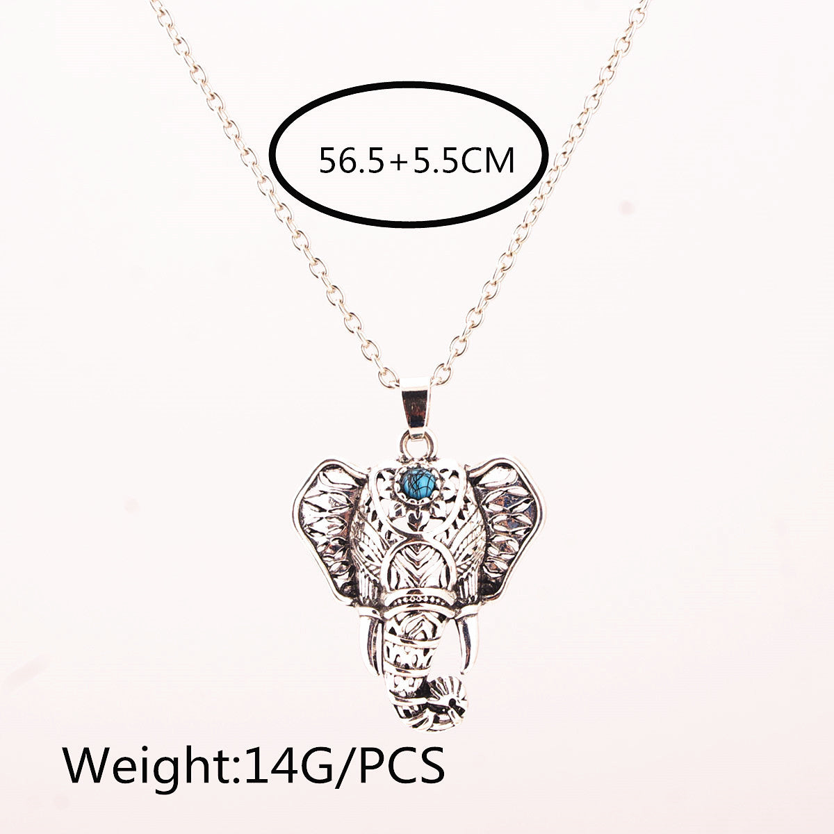 African Elephant Necklace