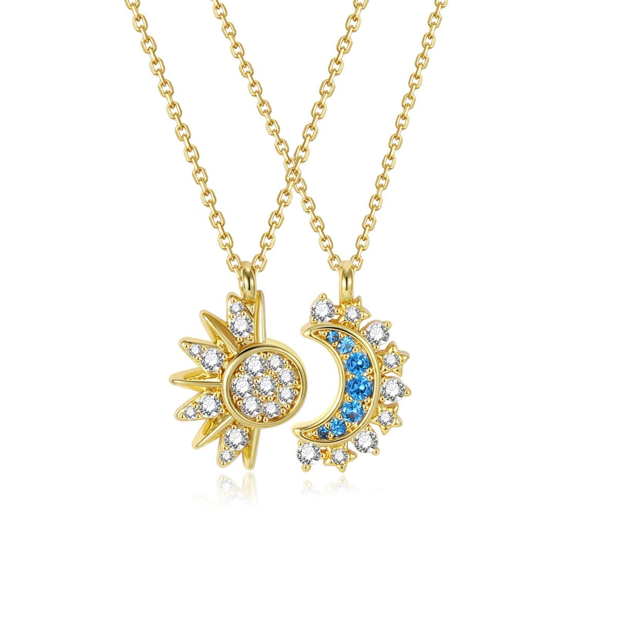 Dark And Light Couple Necklace