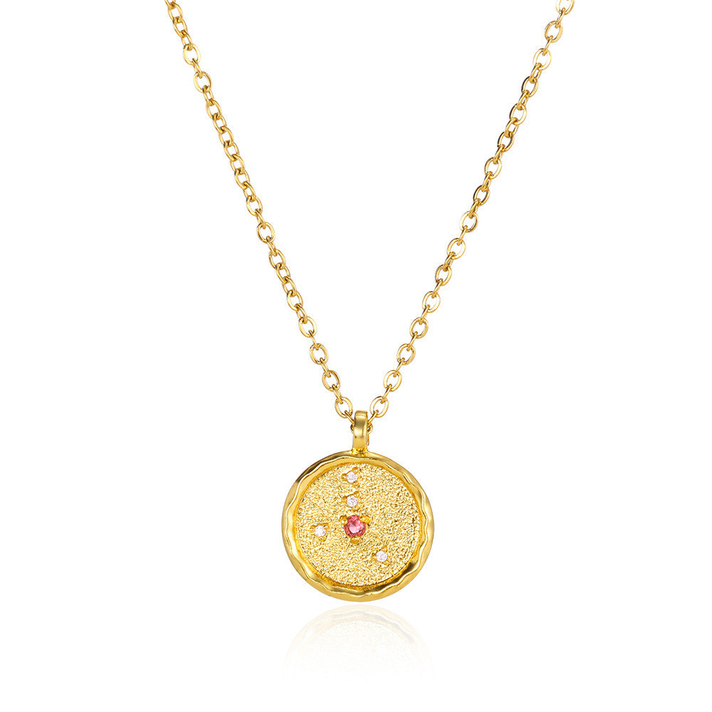 Brilliant Constellation Star Map Necklace