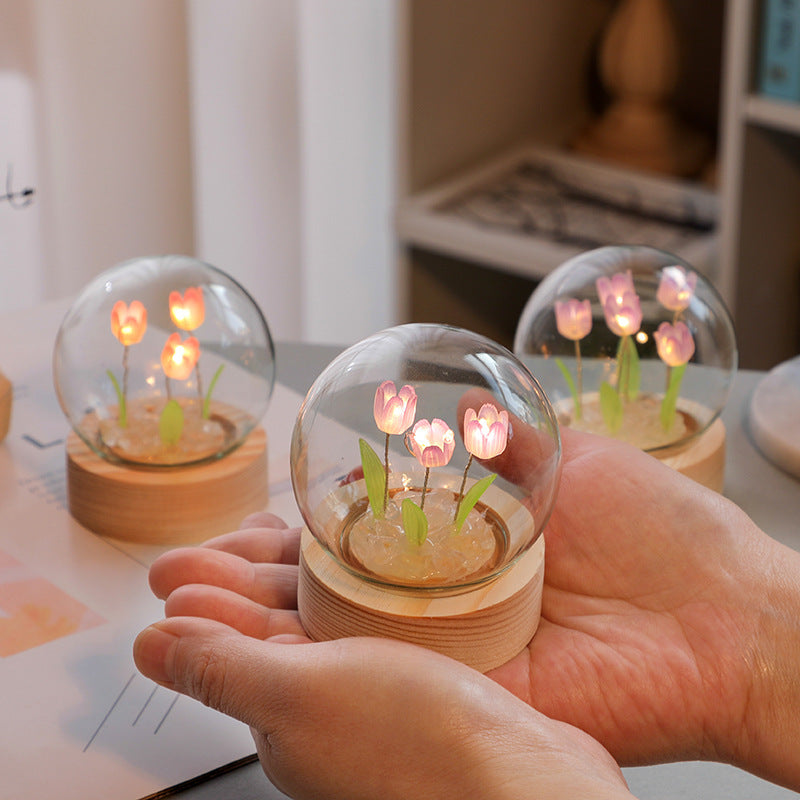 Handmade DIY Kit Tulip Night Light