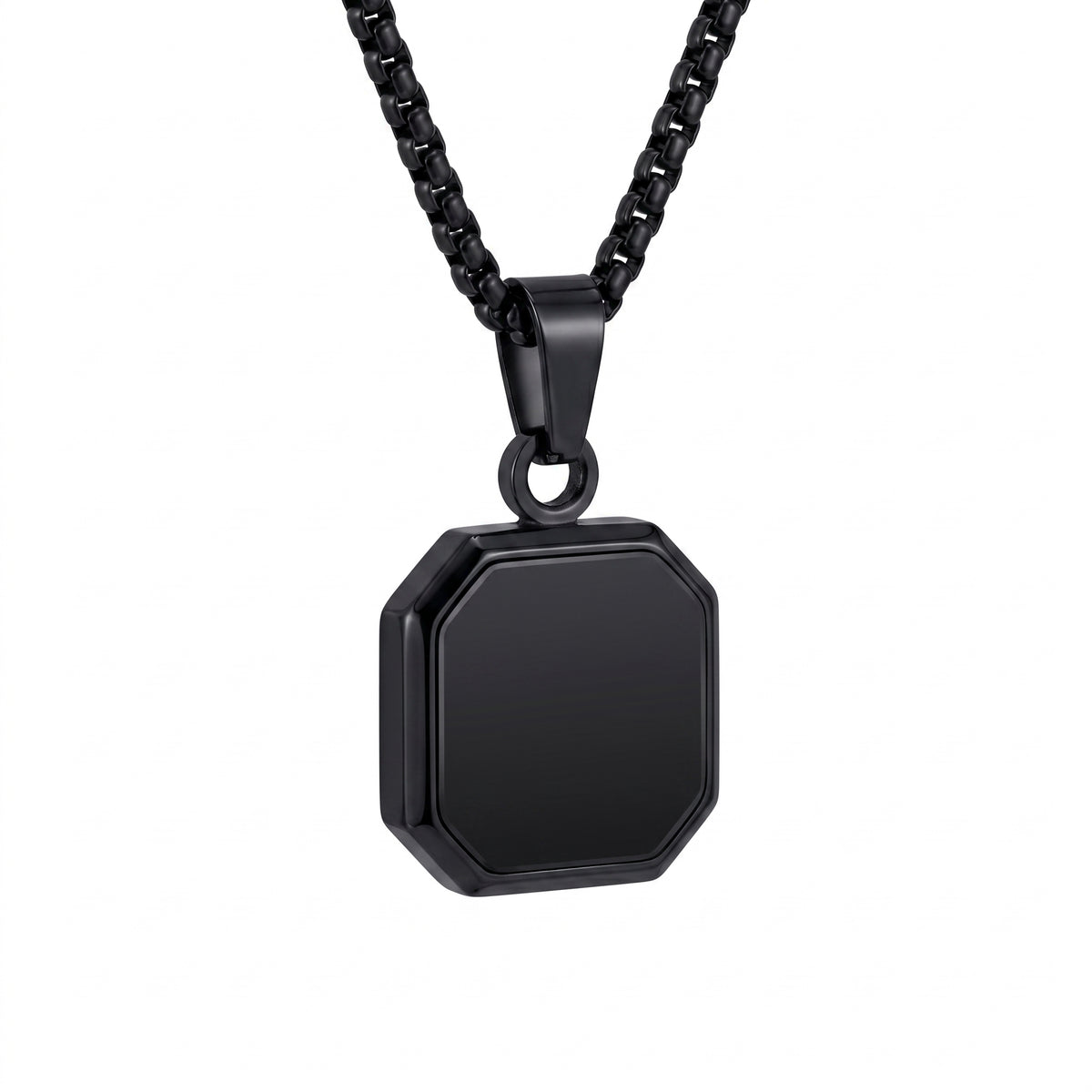 Grounded Square Necklace
