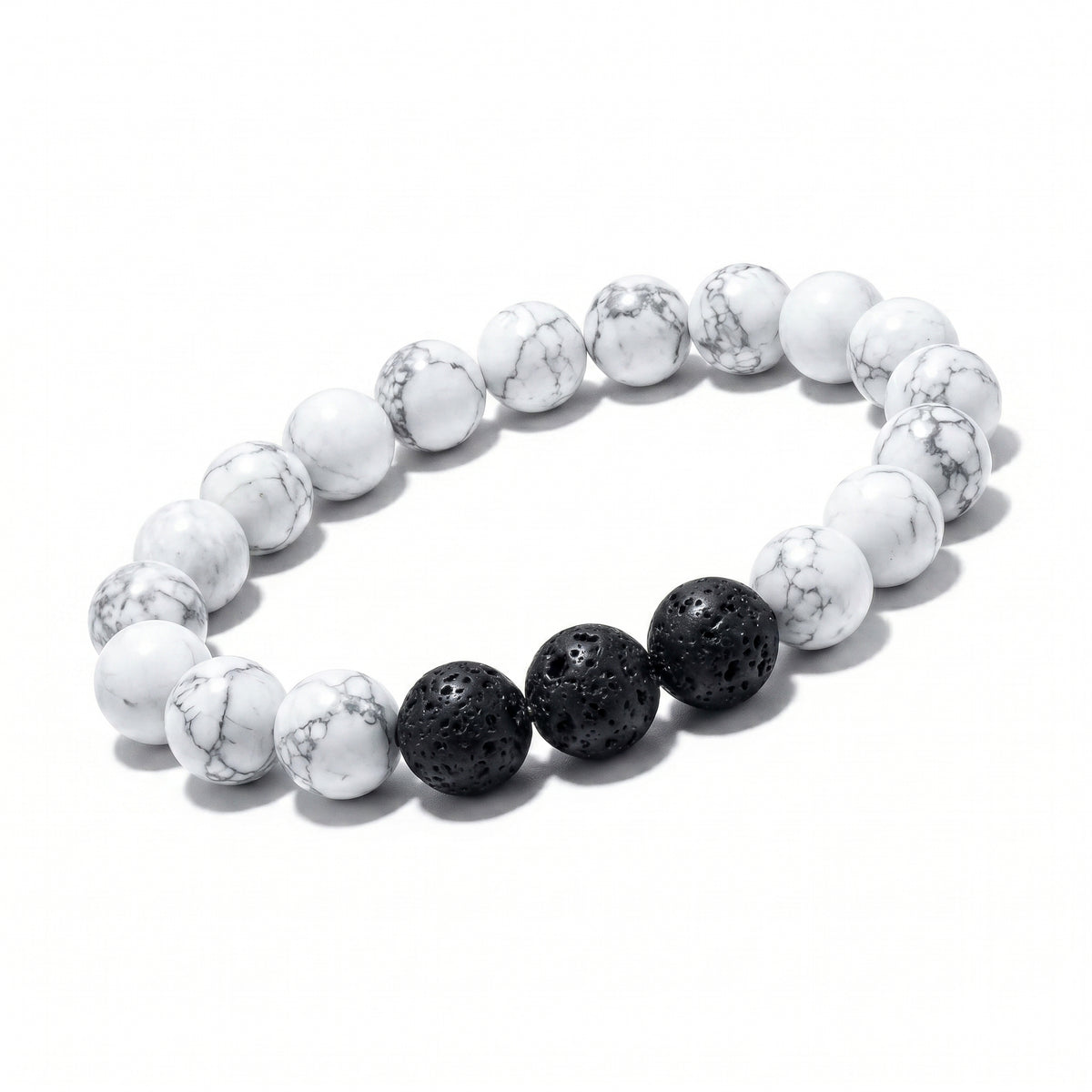 Tiger Eye Volcanic Stone Bracelet