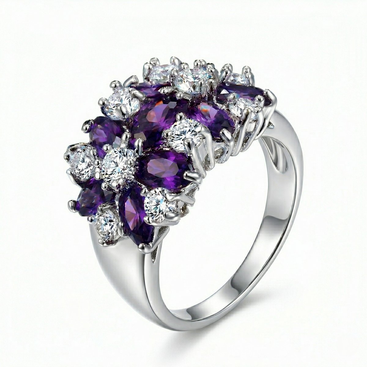 Electric Flower Nest Ring