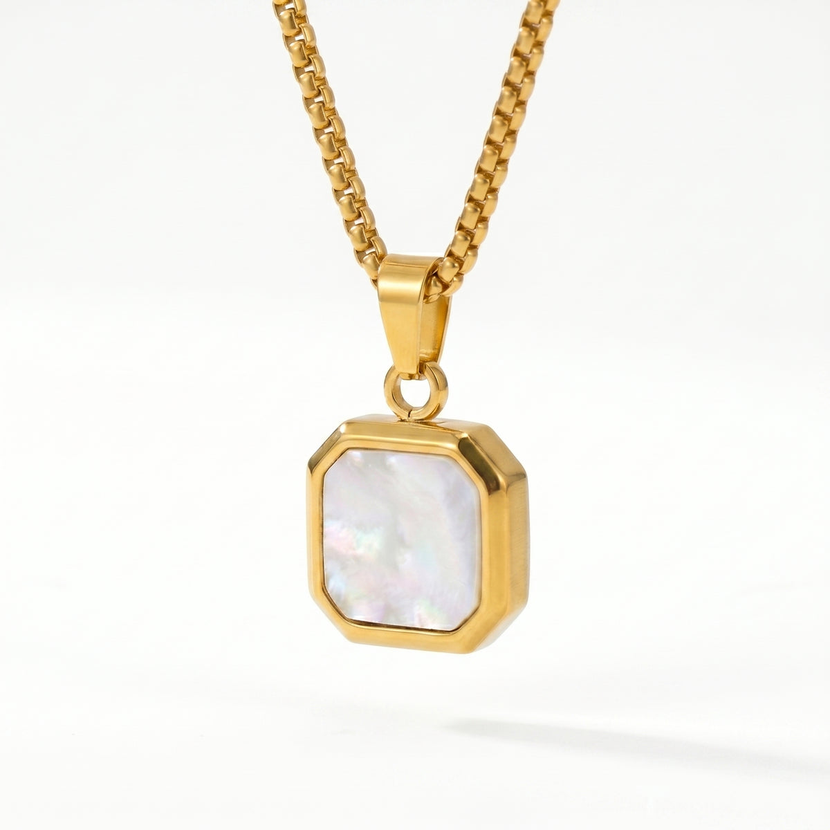 Grounded Square Necklace