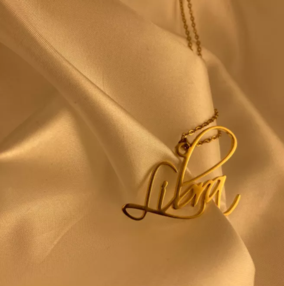 Personalized Handwritten Name Necklace