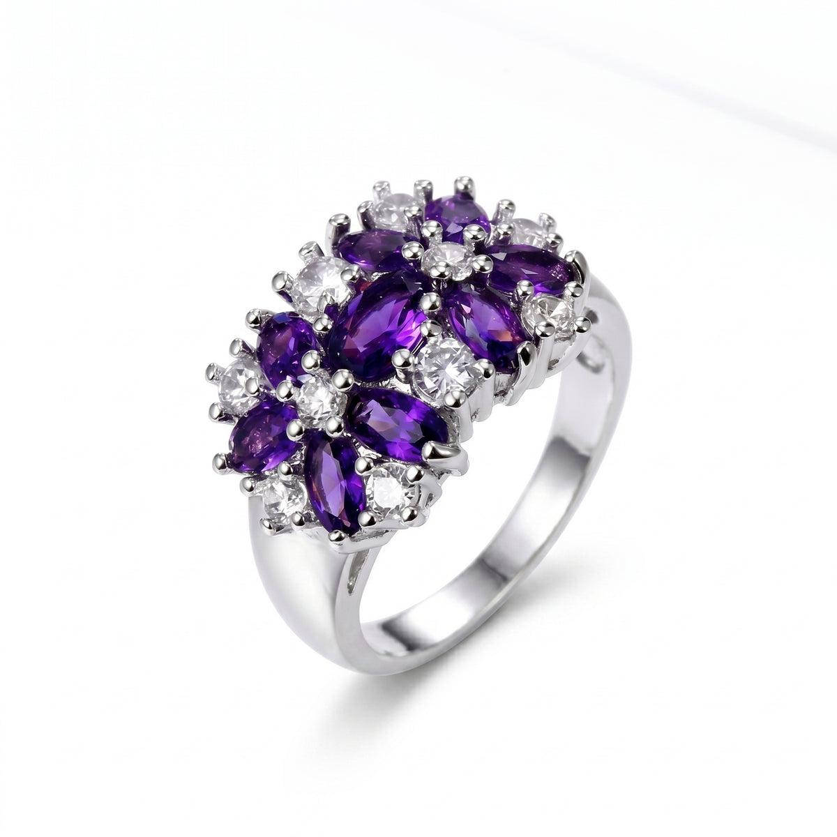 Electric Flower Nest Ring