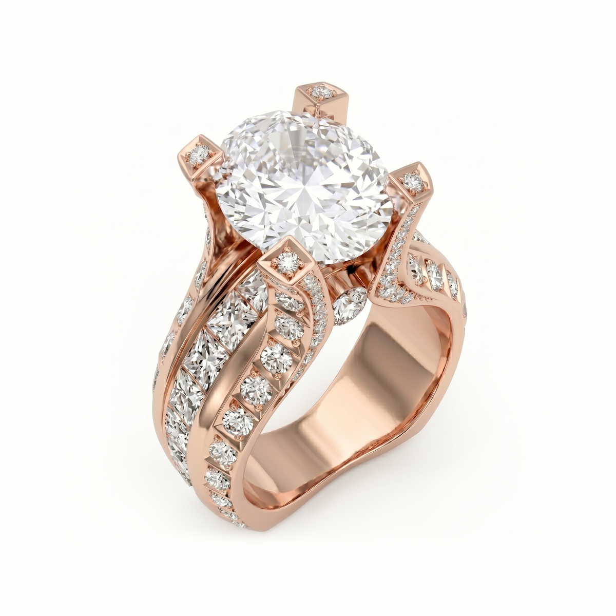 Oval Shaped Engagement Ring