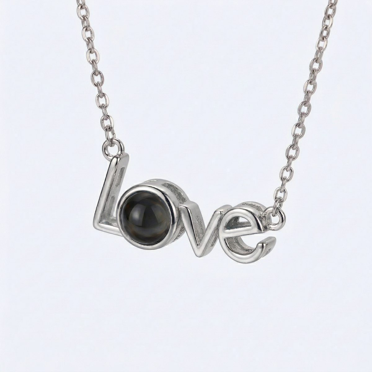 Customized LOVE Projection Necklace