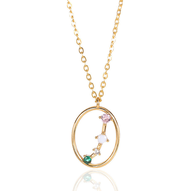 Curated Constellation Star Map Necklace