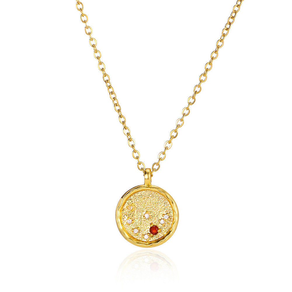 Brilliant Constellation Star Map Necklace