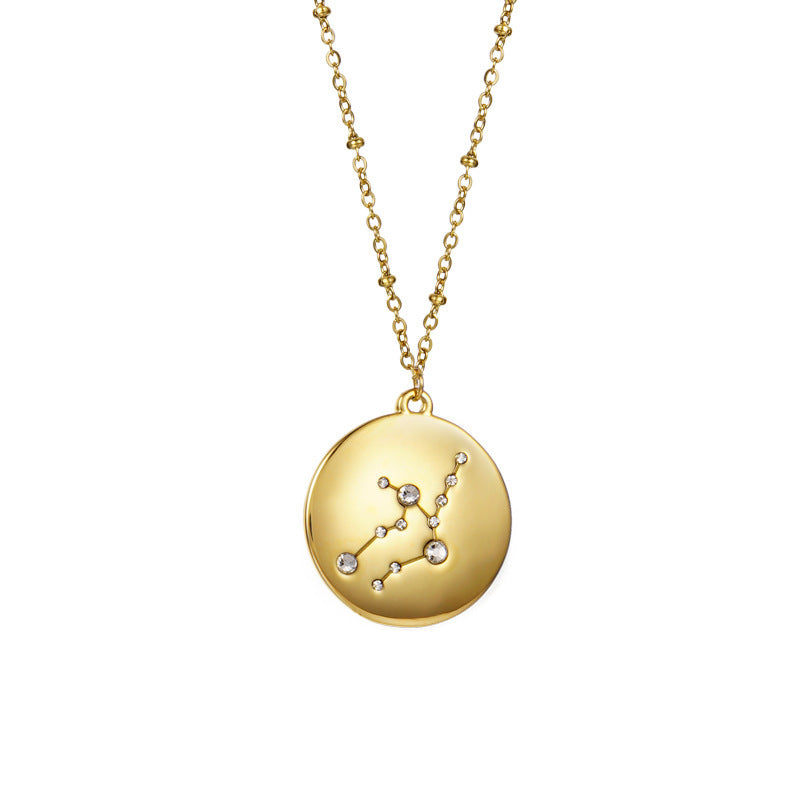 Hypnotic Constellation Round Necklace