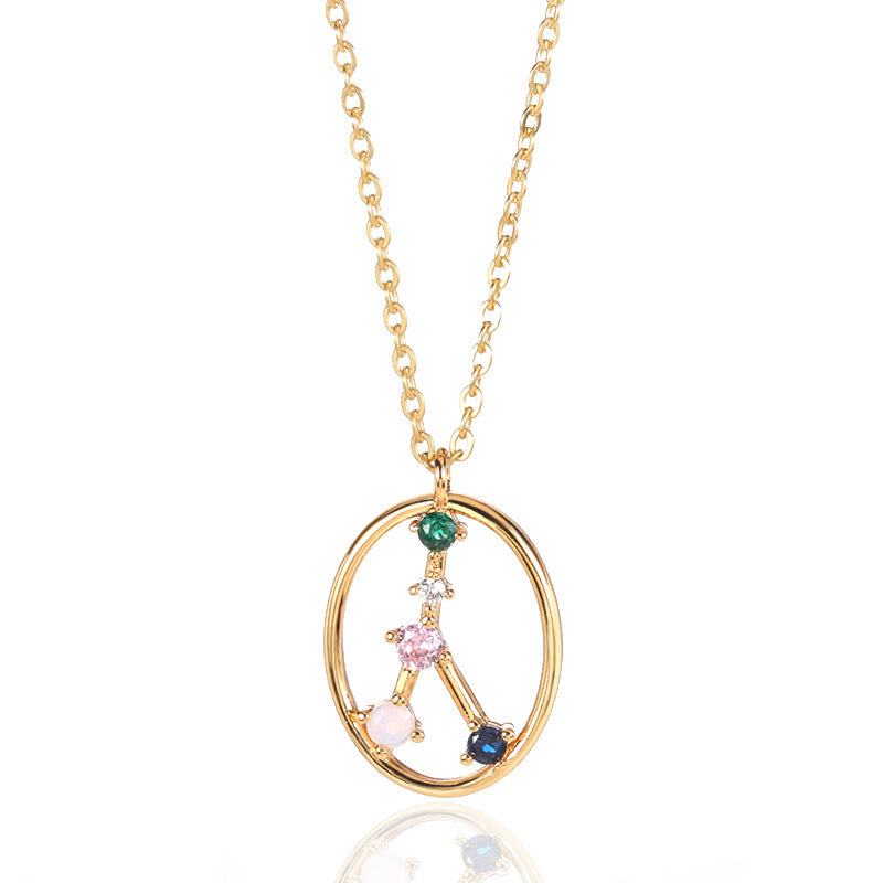 Curated Constellation Star Map Necklace