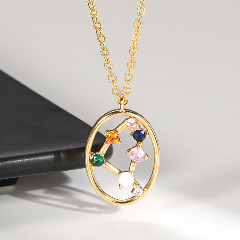 Curated Constellation Star Map Necklace