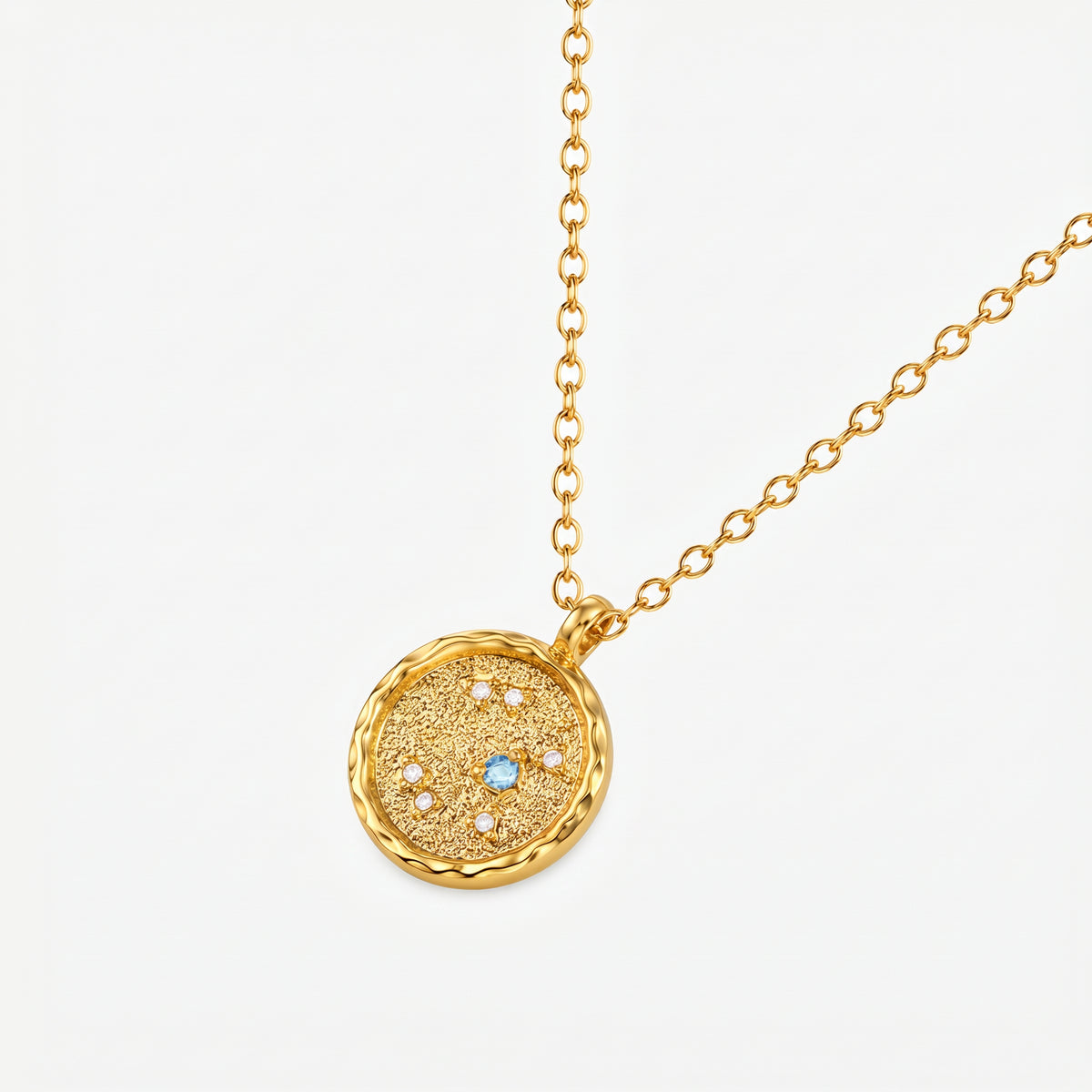 Brilliant Constellation Star Map Necklace