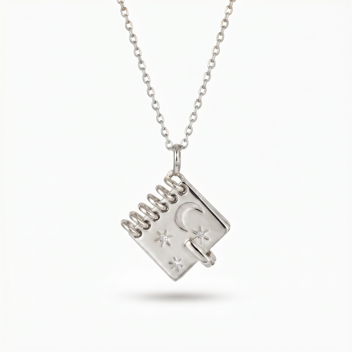 Skybound Openable Love Book-shaped Necklace