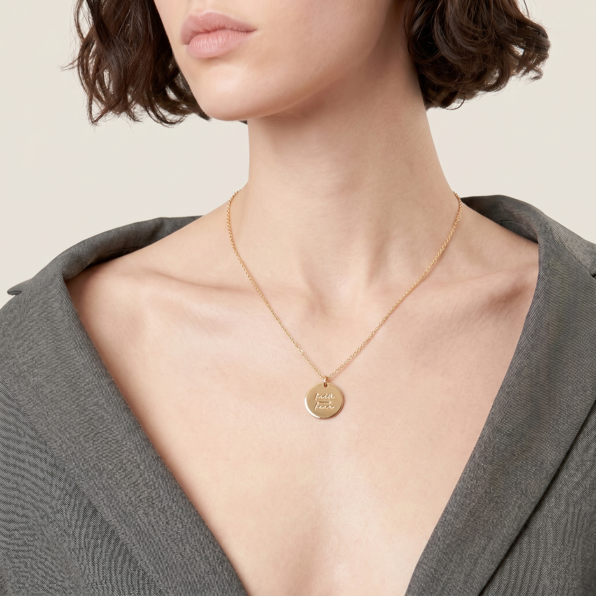 Inspirational Love & Friendship Necklace | DESCRIPTION | YANA AI MODEL FIX