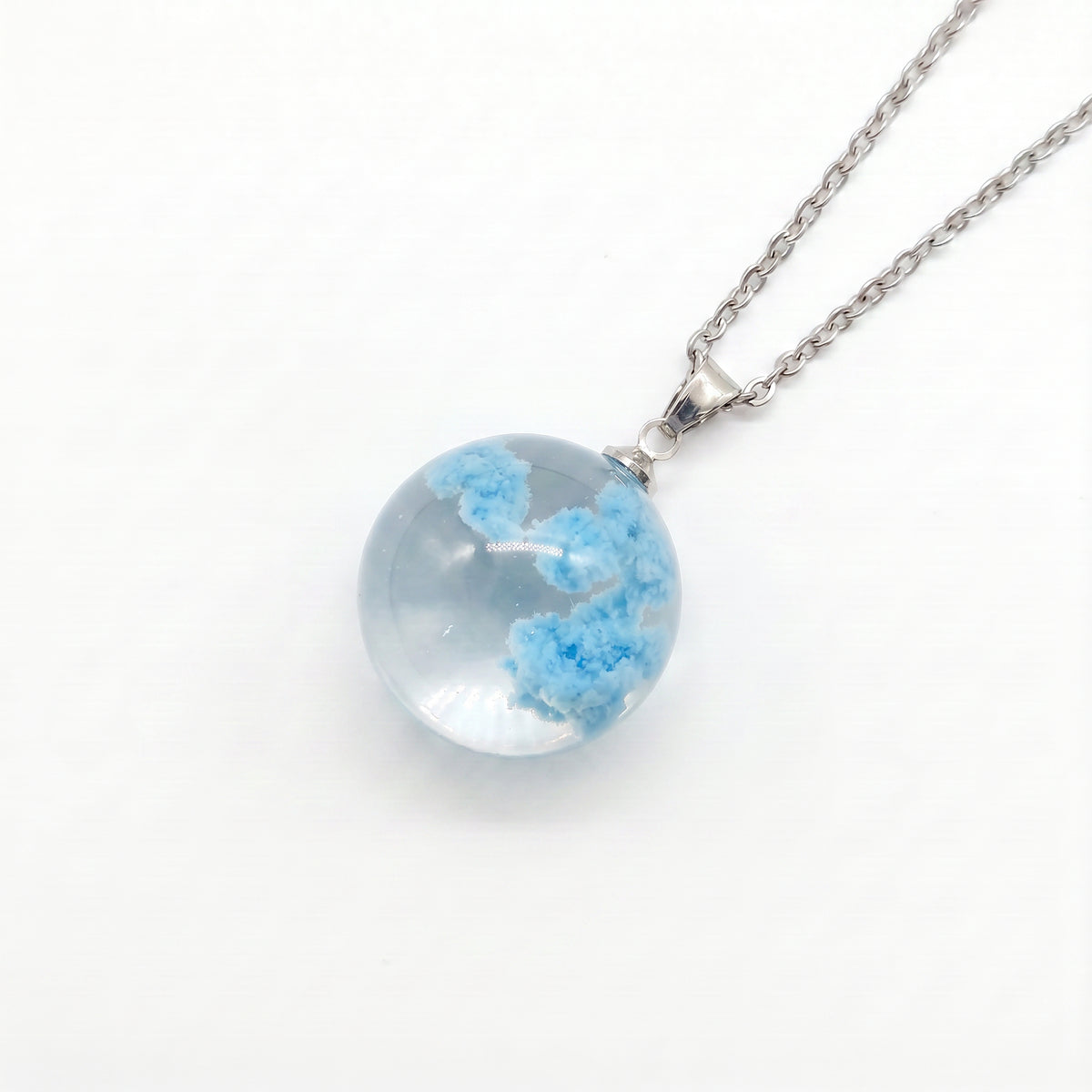 Spherical Sky Cloud Necklace
