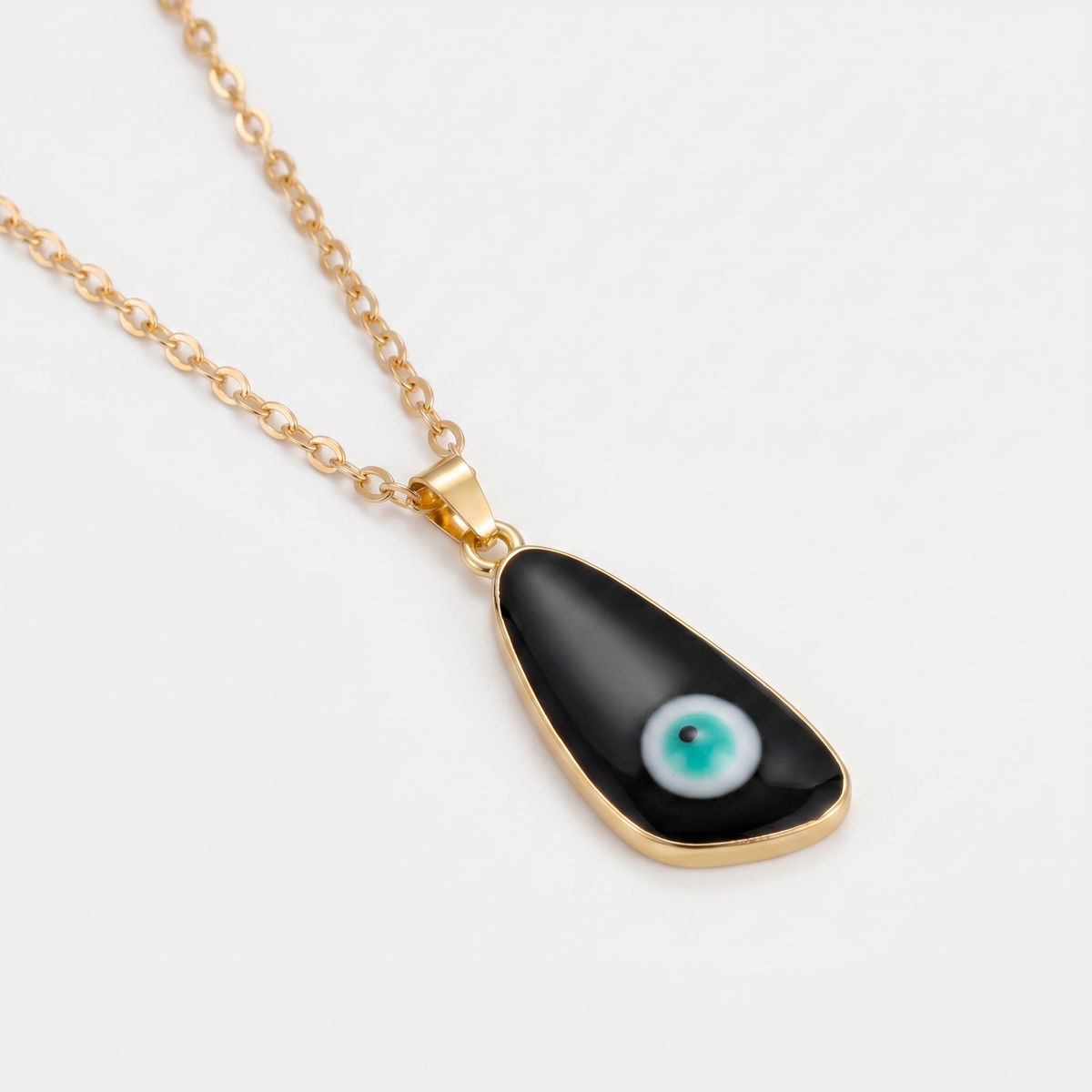 Lucky Eye Drop Necklace