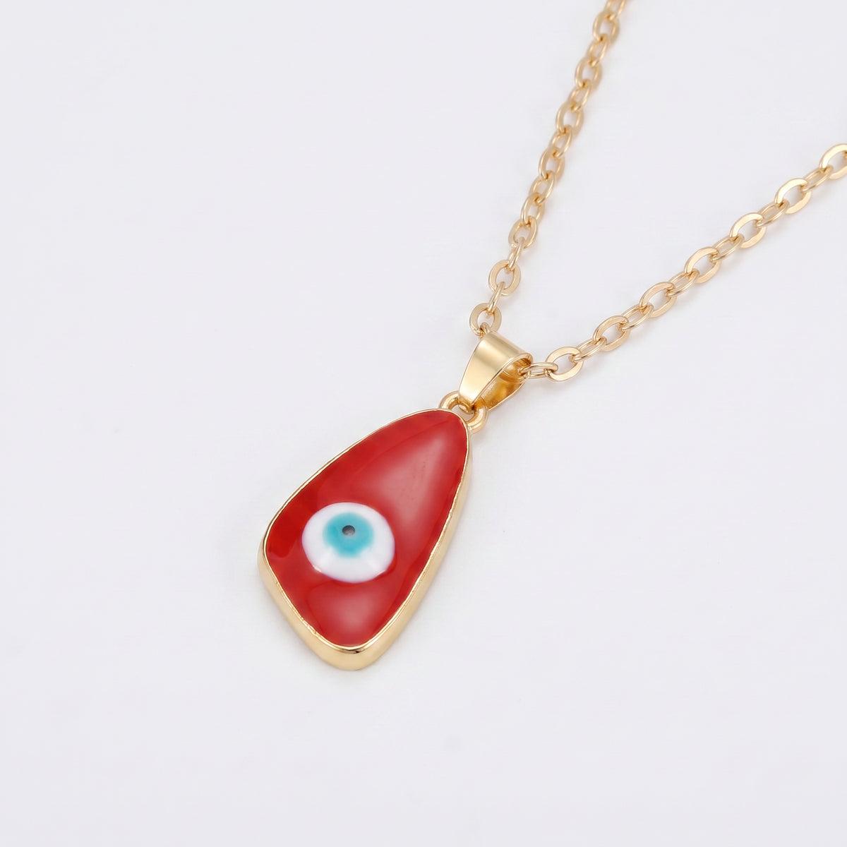 Lucky Eye Drop Necklace