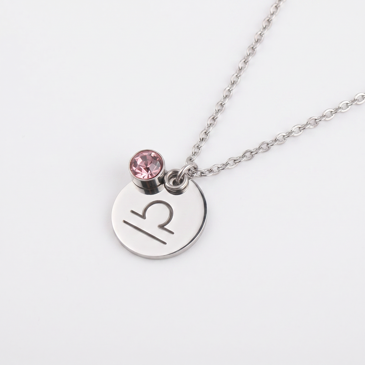 Birthstone necklace of 12 constellations