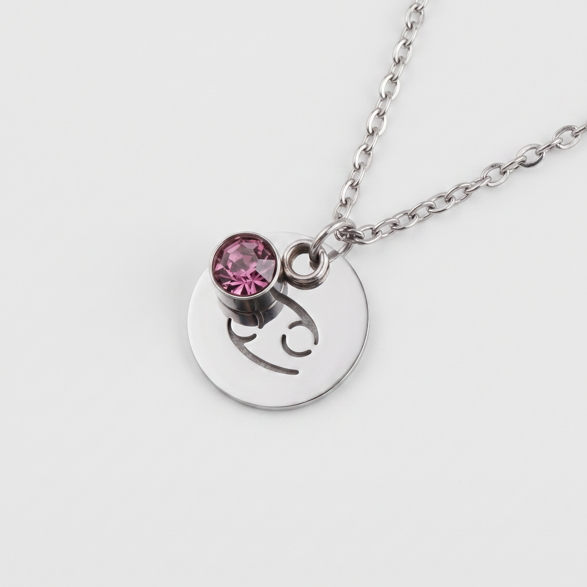 Birthstone necklace of 12 constellations