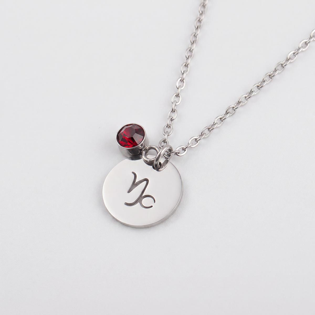 Birthstone necklace of 12 constellations