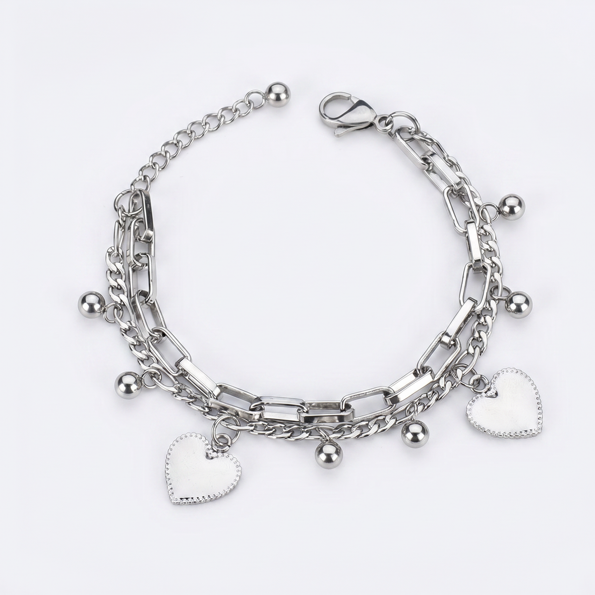 Wild Love Heart Bracelet