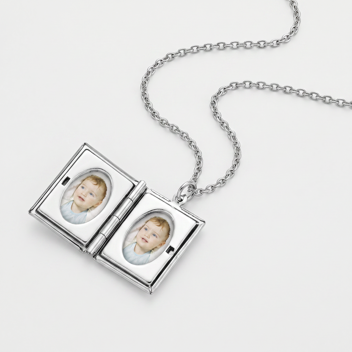 Couple Book Necklace